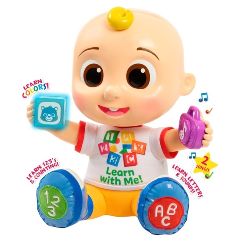 CoComelon Interactive Learning JJ Doll with Lights, Sounds, and Music